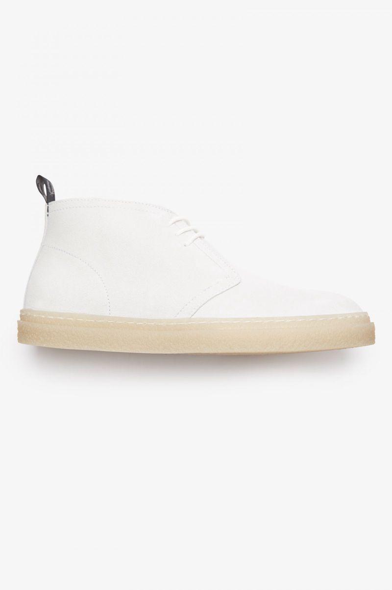 White Fred Perry Hawley Women\'s Shoes | PH 1851WNBY